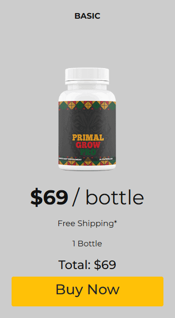 Buy Primal Grow Pro 1 Bottle